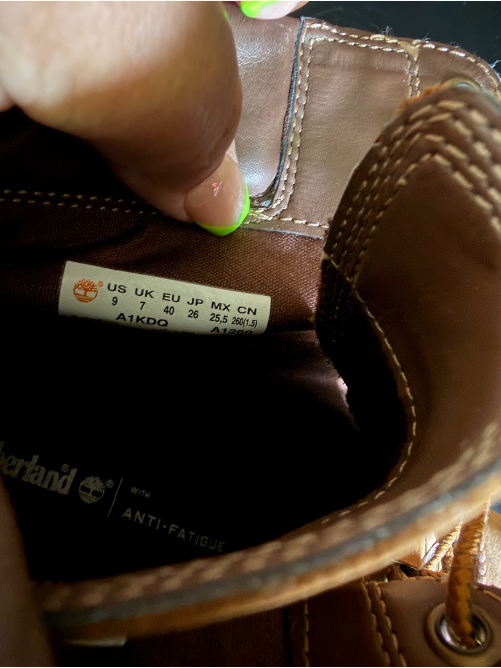 Timberland Women's Tan Nubuck Lace-Up Wedge Boots - Picture 7 of 8